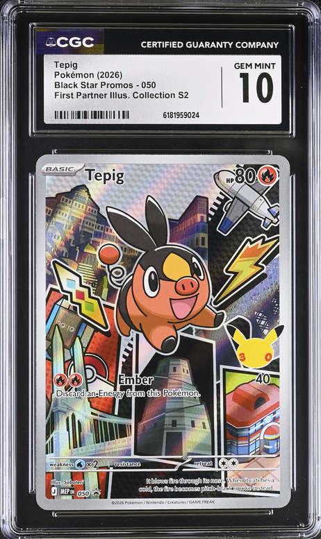 Tepig (MEP 050) MEP Black Star Promos Pokemillon 001