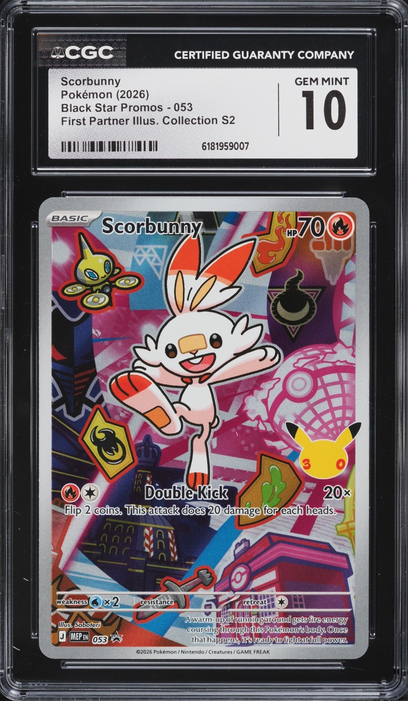 Scorbunny (MEP 053) MEP Black Star Promos Pokemillon 001