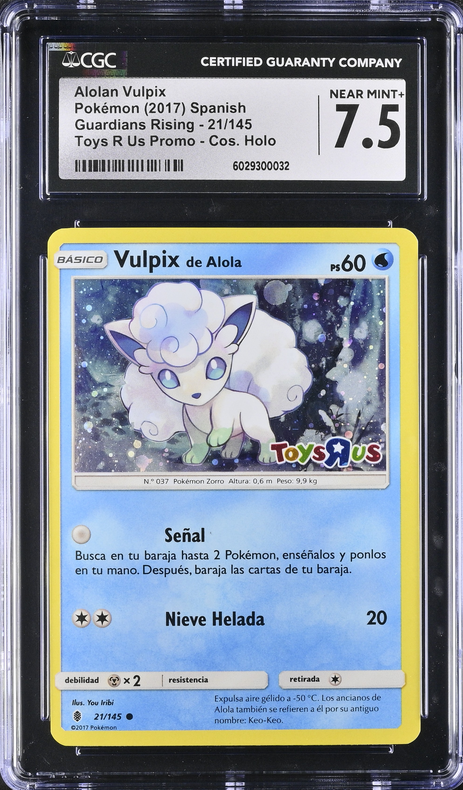 Alolan Vulpix (GRI 21) Guardians Rising Toys R Us-POKEMILLON - La Tienda Pokémon