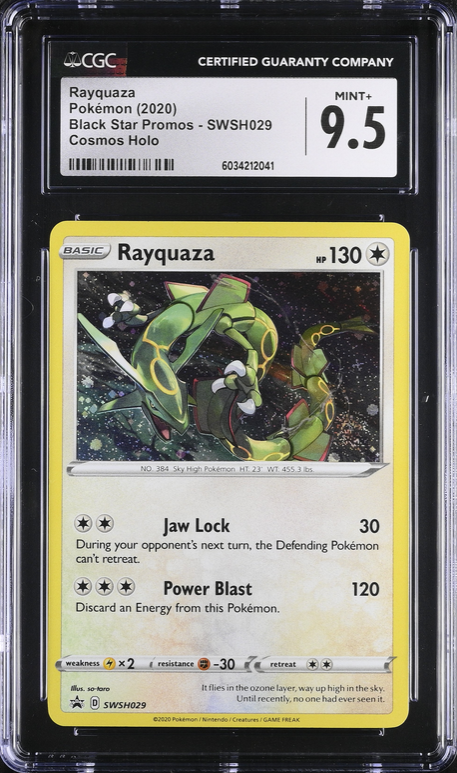 Rayquaza (SWSH 029) SWSH Black Star Promos Pokemillon 001