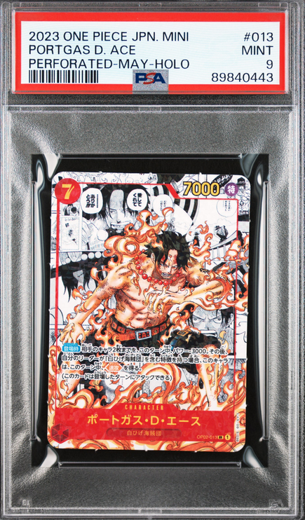 Portgas.D.Ace (OP02-013) Mini Promo Cards Pokemillon 001