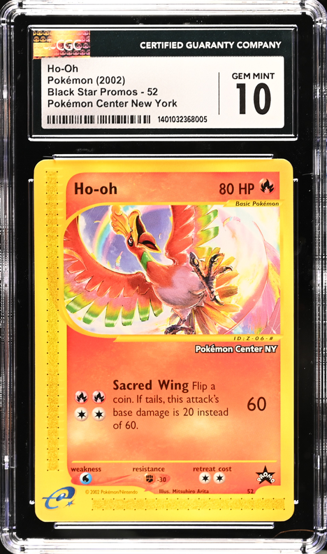 Ho-Oh (WP 52) Wizards Black Star Promo Pokemillon 001