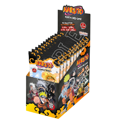Naruto Mythos TCG | 24 Sobres Booster Box Set 2 Shinobi Shiren 1st Edition