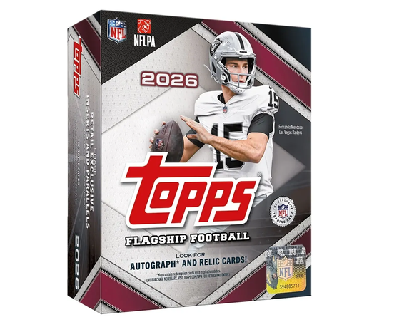 Topps | 2026 Football Flagship NFL 2026 Mega Box