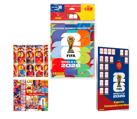 Panini | Winner Póster World Cup 2026 Pokemillon 001