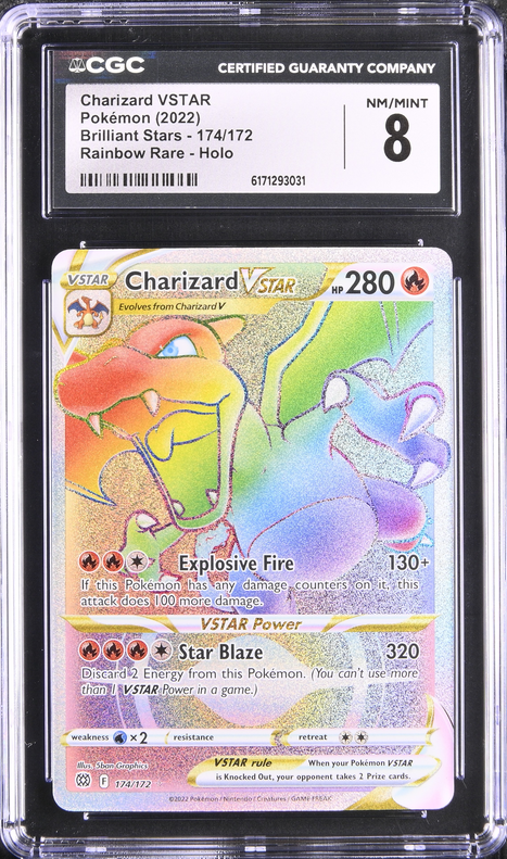 Charizard VSTAR (BRS 174) Brilliant Stars Pokemillon 001