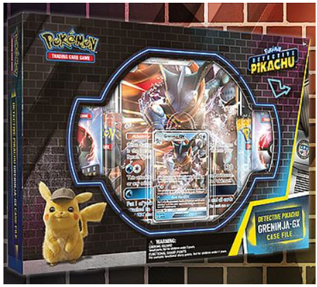 Detective Pikachu Greninja-GX Case File