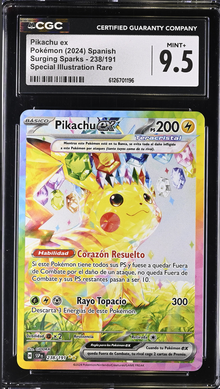 Pikachu ex (SSP 238) Surging Sparks Pokemillon 001