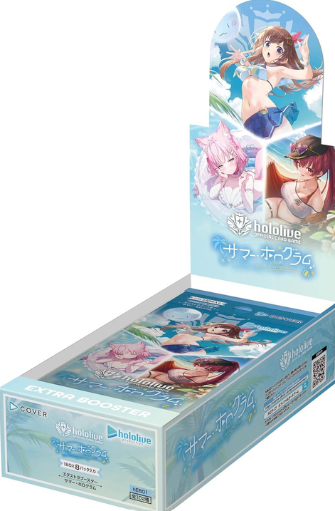 Holo Live | Booster Box 8 Sobre Summer Hologram Extra Pokemillon 001