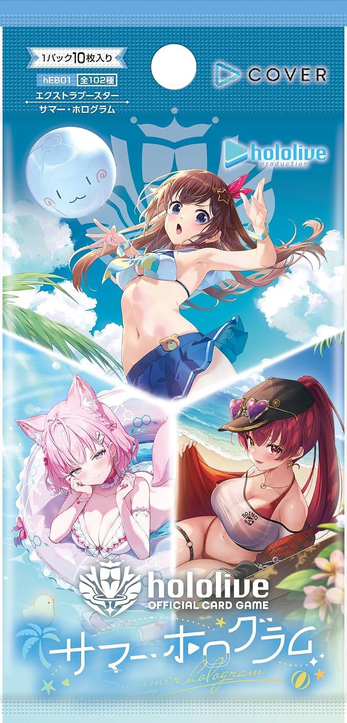 Holo Live | Booster Box 8 Sobre Summer Hologram Extra Pokemillon 002