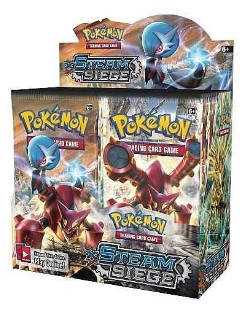 Caja 36 Sobres XY Steam Siege Pokemillon 001