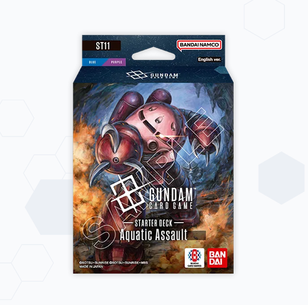 Gundam TCG | Starter Deck Display ST11 Aquatic Assault Pokemillon 001