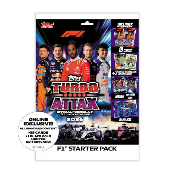 Topps |  Topps Formula 1 2026 Turbo Attax – Starter Pack
