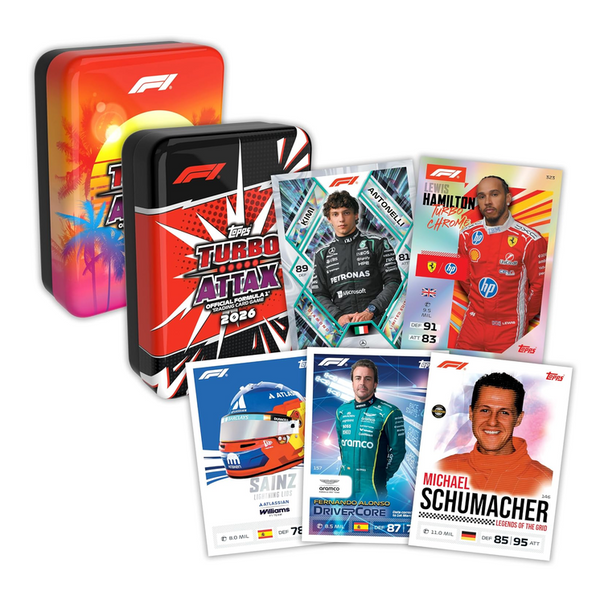 Topps |  Topps Formula 1 2026 Turbo Attax – Mega Tin