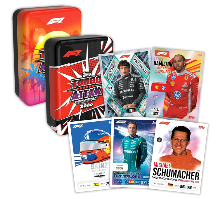 Topps |  Topps Formula 1 2026 Turbo Attax – Mega Tin Pokemillon 002