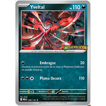 Yveltal (MEG 088) Megaevolución Promo Sellada
