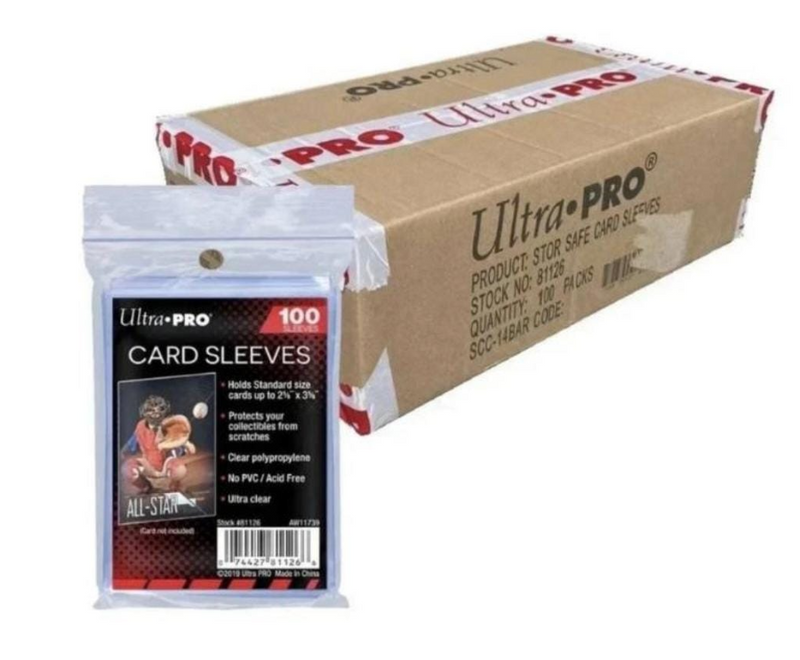 Case de 10.000 fundas | 100 paquetes de 100 fundas UltraPro Pokemillon 001