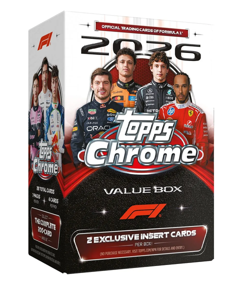Topps | Value Box 2026 Topps Chrome Formula 1 Pokemillon 001