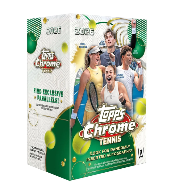 Topps | Value Box 2026 Topps Chrome Tennis Pokemillon 001