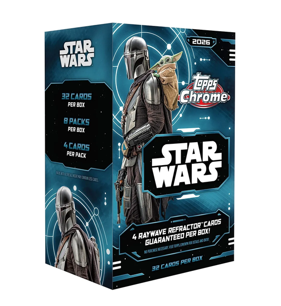 Topps | Value Box Star Wars Topps Chrome 2026 Pokemillon 001