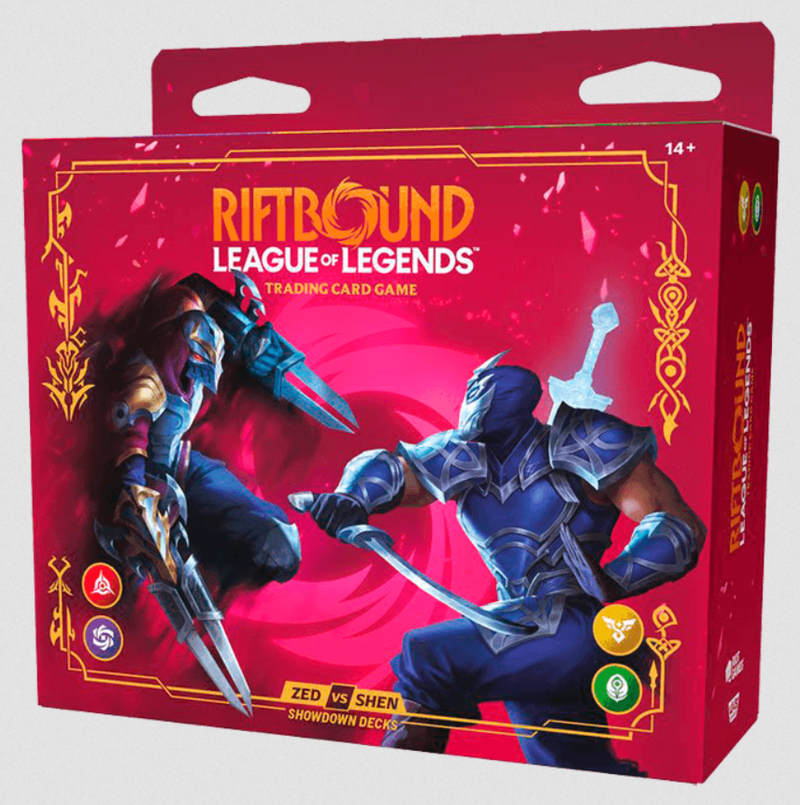 Riftbound: League of Legends TCG - Showdown Champion Deck - Zed vs Shen Pokemillon 001