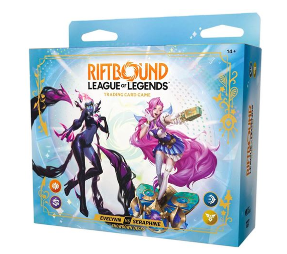 Riftbound: League of Legends TCG - Showdown Champion Deck - Evelynn Vs Seraphine Pokemillon 001