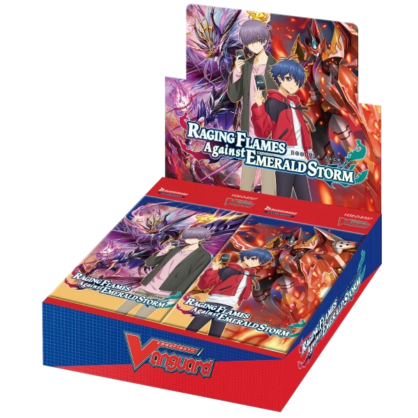 Cardfight!! Vanguard | Booster Box 16 Sobre de Raging Flames Against Emerald Storm  Inglés 2024