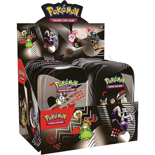 Case 8 Mini Lata Fulgor Negro y Llama Blanca | Black Bolt and White Flare Pokemillon 001