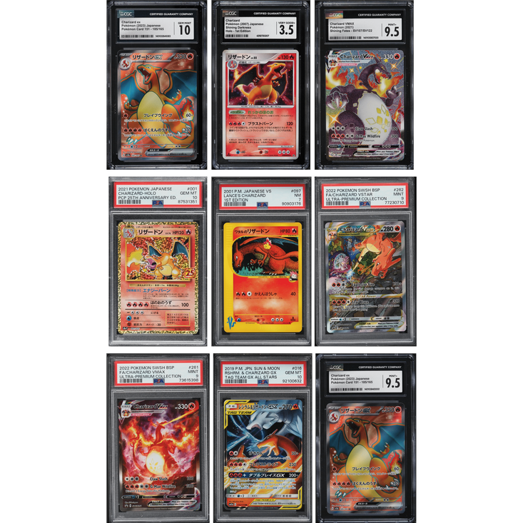 Charipack - Carta Gradeada Charizard Pokemillon 004
