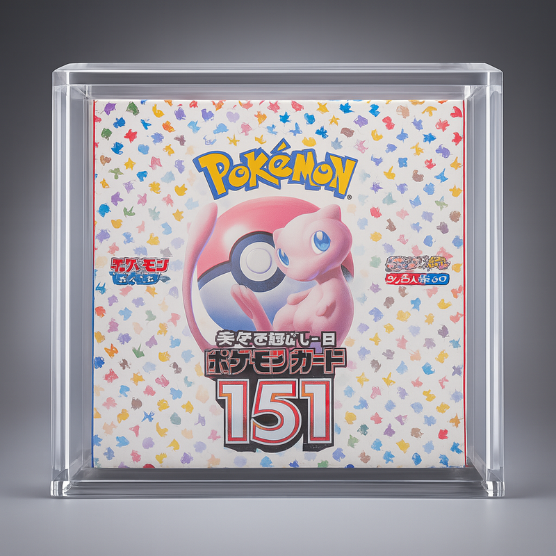 Protector Metacrilato Caja Sobres Japonés Pokemillon 001