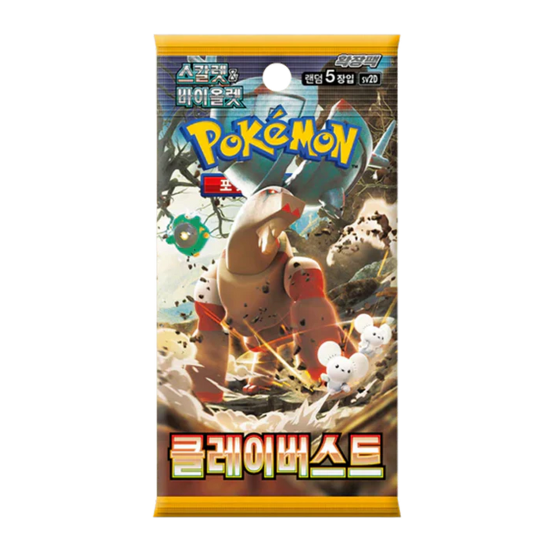 Caja 30 Sobres Clay Burst sv2D Pokemillon 004