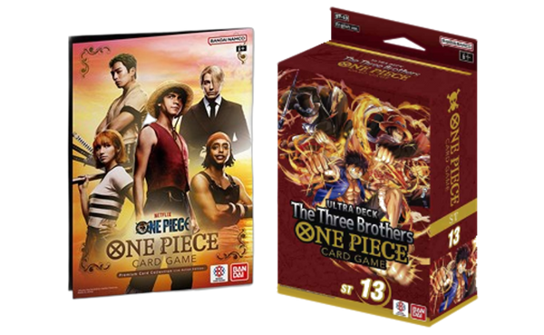One Piece | Combo The Three Brothers ST-13 + Premium Collection - Live Action Inglés 2024