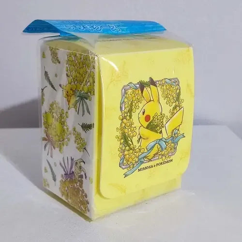 Pokémon Center Pikachu x Mimosa Porta Deck Box