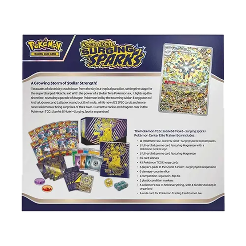 ETB Chispas Fulgurantes | Élite Surging Sparks Pokemillon 005