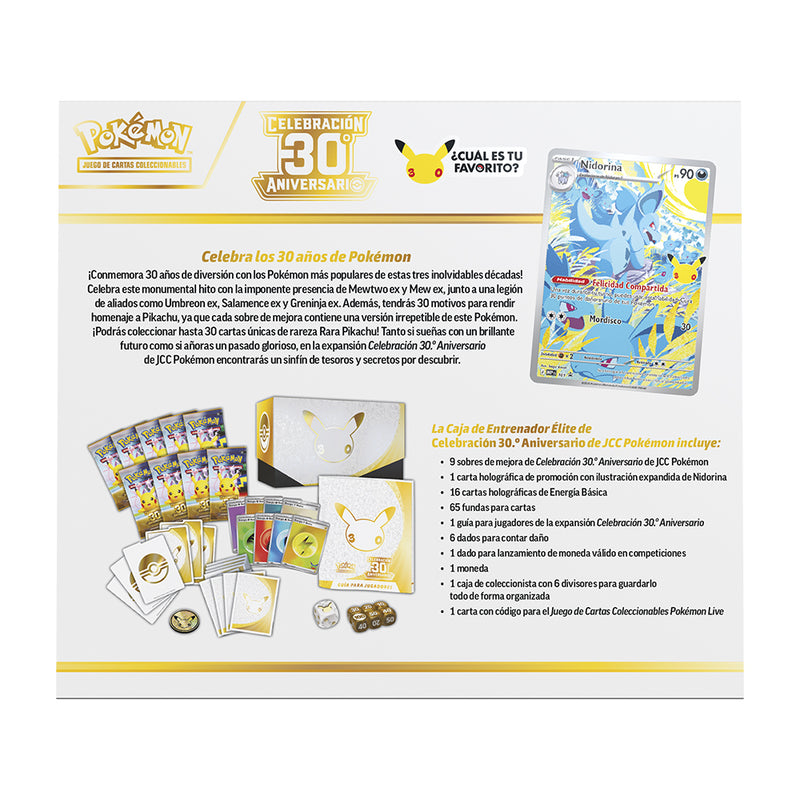 ETB Celebraciones 30 Aniversario | Élite Celebrations 30th Pokemillon 006