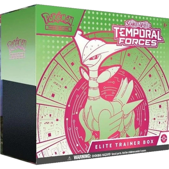 POKEMILLON Pokémon | ETB Temporal Forces Iron Leaves Elite Trainer Box Inglés 2024