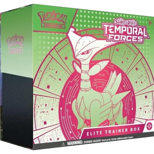 POKEMILLON Pokémon | ETB Temporal Forces Iron Leaves Elite Trainer Box Inglés 2024