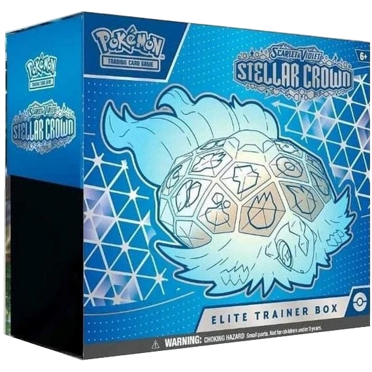 Pokémon | Coffret d'entraînement ETB Stellar Crown Elite Anglais 2024