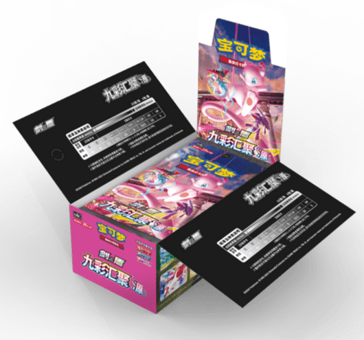 POKEMILLON Segunda Mano Pokémon | Caja 6 Sobres Nine Colors Gathering 