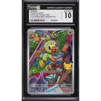 POKEMILLON Grookey (MEP 052) MEP Black Star Promos