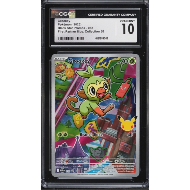 Grookey (MEP 052) MEP Black Star Promos Pokemillon 001