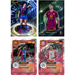Topps | Topps UCC Superstars 23/24 - Value Box - 8 UEFA Superstars 2024 Packs segunda imagen