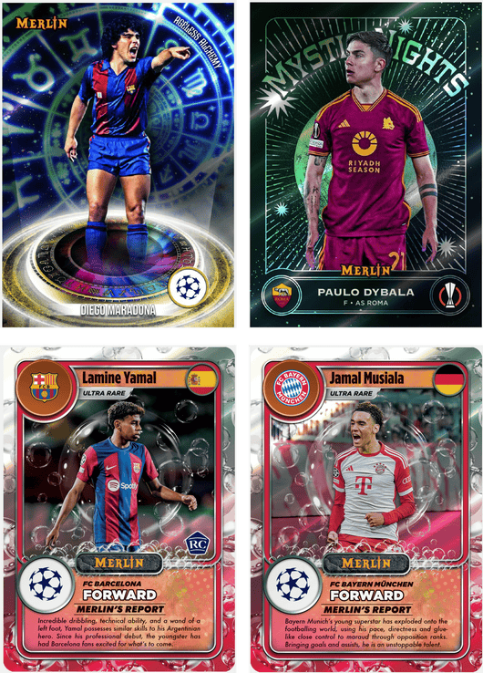 Topps Topps | Topps 2023/24 UCC Merlin - 7 Sobres - Value Box
