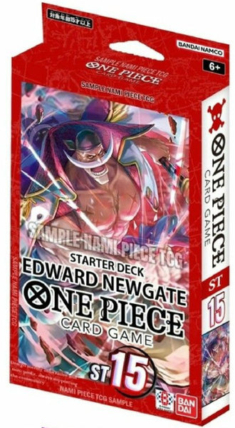 [Precompra] One Piece | Mazo de Iniciación de Edward Newgate ST-15 Inglés 2024