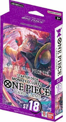 [Precompra] One Piece | Mazo de Iniciación de Monkey D. Luffy Starter Deck ST-18 Inglés 2024