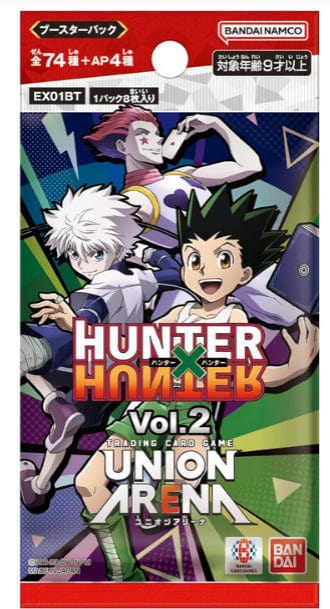 POKEMILLON - La Tienda Pokémon Union Arena | Caja de 12 Sobre Hunter X Hunter Vol.2 Japonés 2024