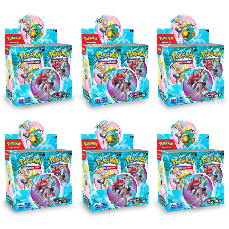 Case 6 Cajas Sobres Juntos de Aventura | Journey Together Booster Box - sv9 - Español Pokemillon 002