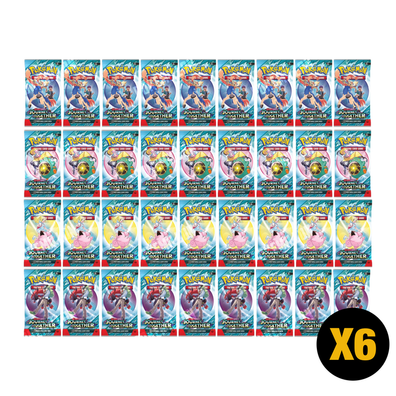 Case 6 Cajas Sobres Juntos de Aventura | Journey Together Booster Box - sv9 - Español Pokemillon 003