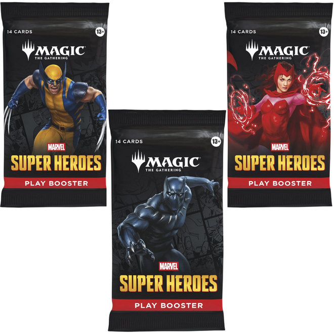 Magic Play Booster 30 Sobres Marvel Super Heroes Pokemillon 002
