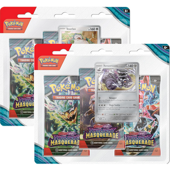 POKEMILLON Blister 3 Sobre Mascarada Crepuscular | Twilight Masquerade
